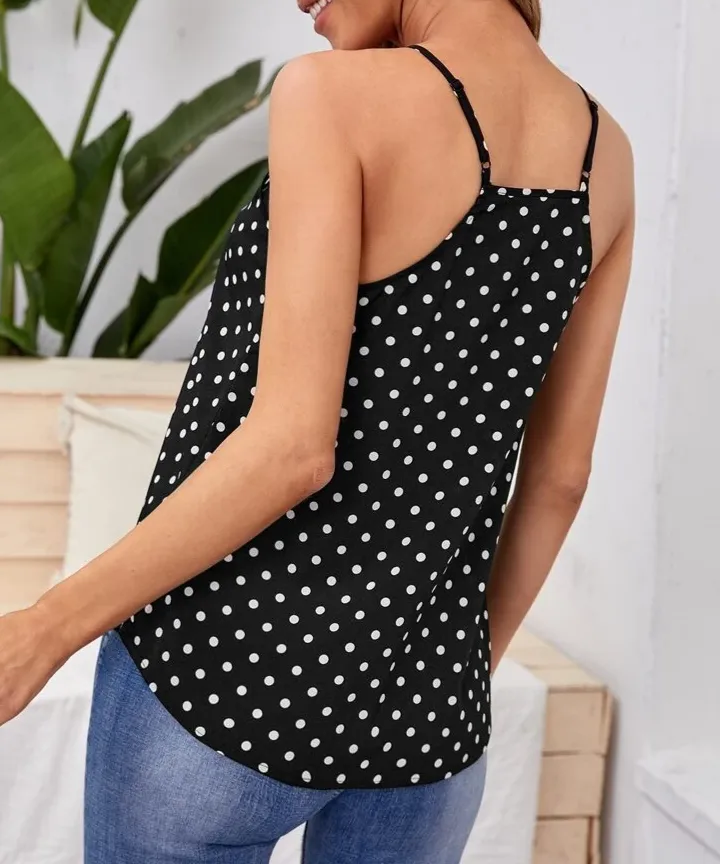 Sulmona Polka Dot Tank