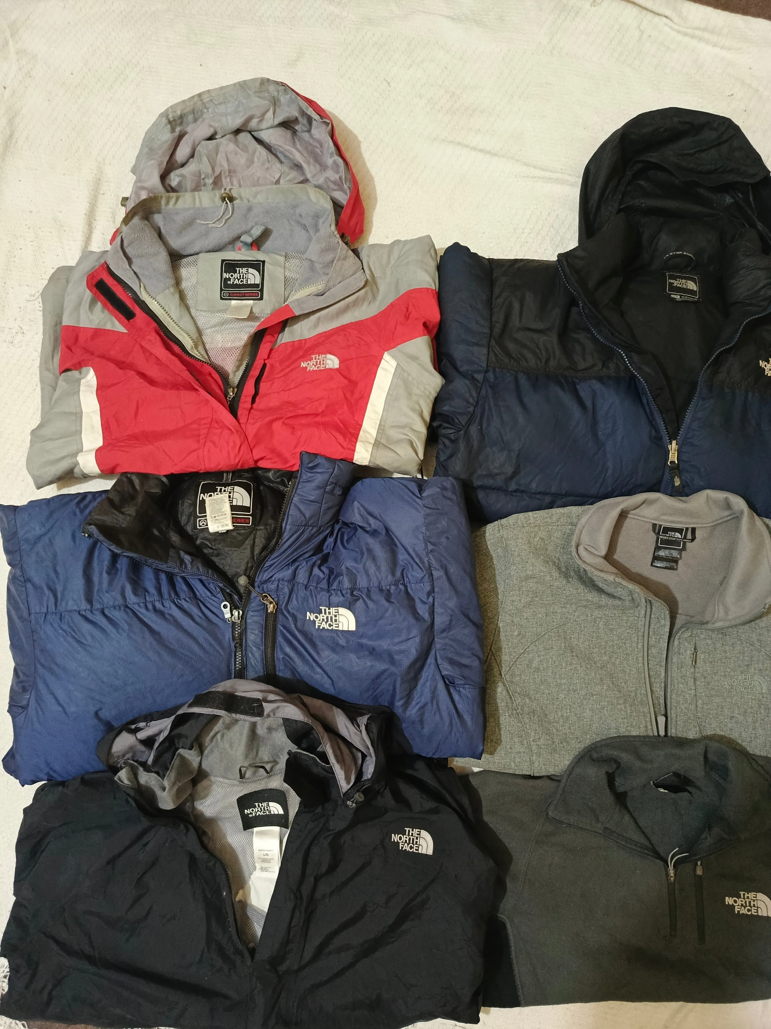 The north face 10 pieces