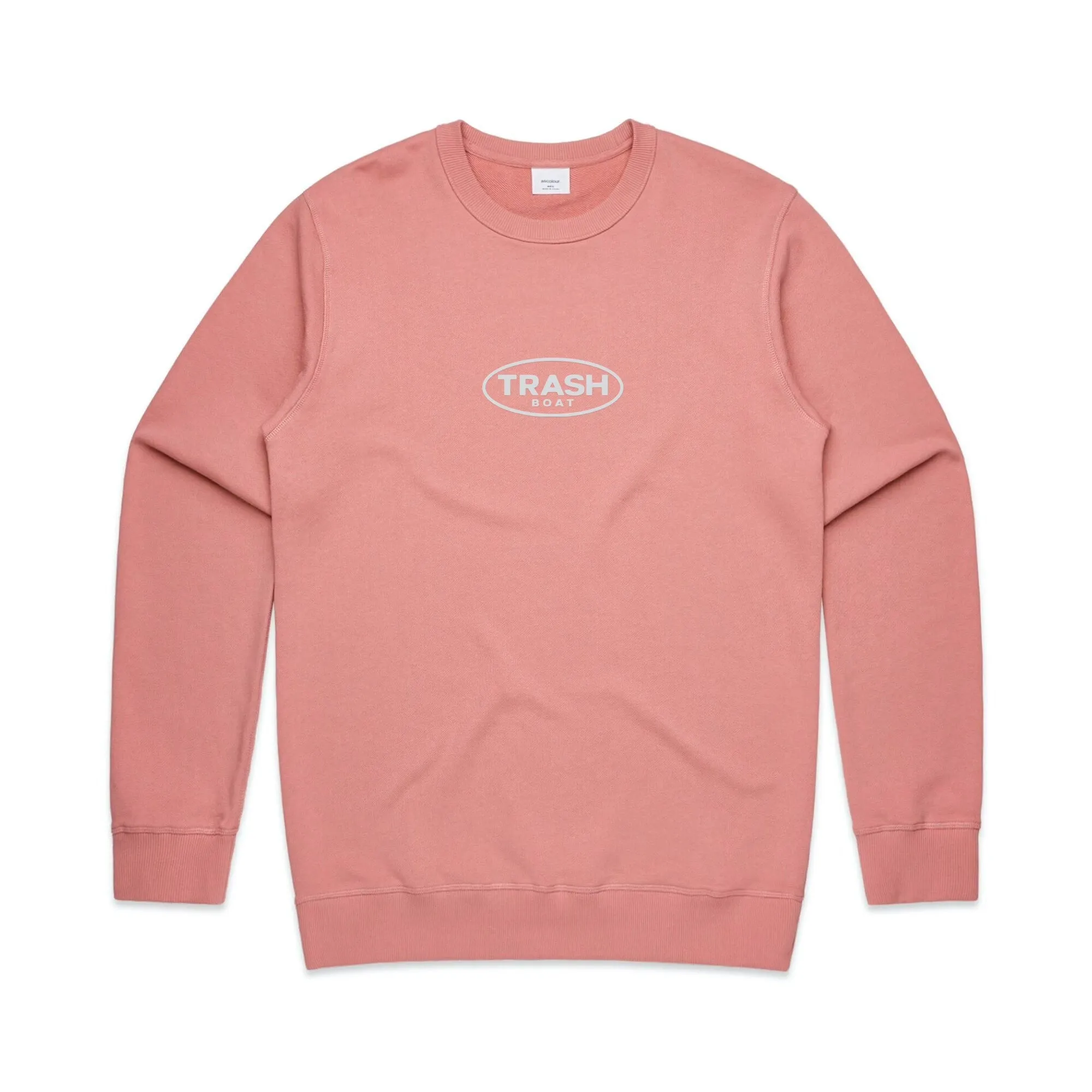 Trash Boat Logo Rose Crewneck