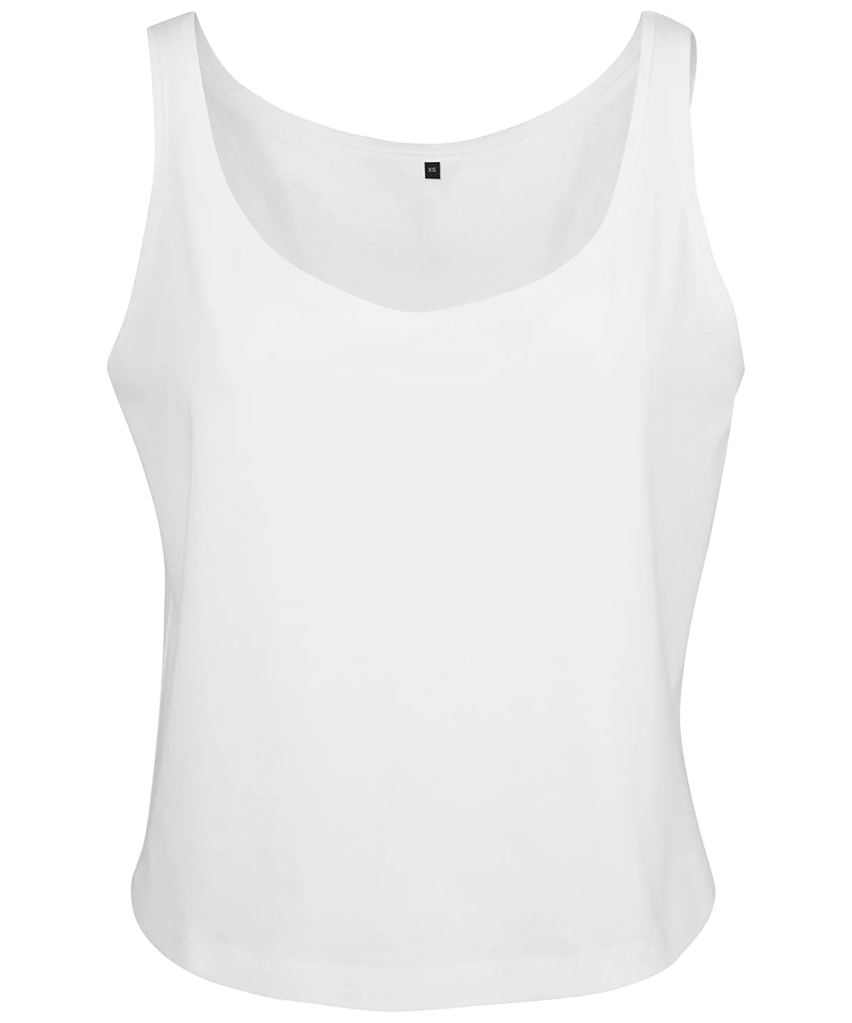 White - Women's oversized tank top