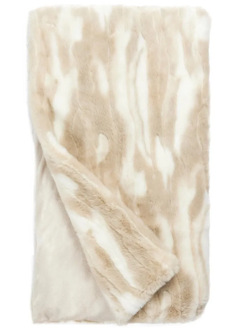 Winter Rabbit Signature Series Throw by Fabulous Furs