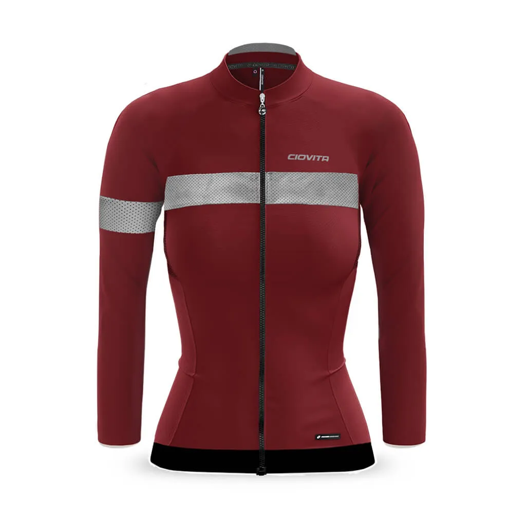 Women's Faro Cycling Jacket (Red)