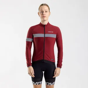 Women's Faro Cycling Jacket (Red)